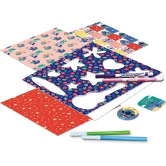 Disney Stitch-Zeichenschulset mit leuchtender Zeichentafel - Lisciani Bild 3