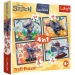 Disney: Stitchs Urlaub 4-in-1 Puzzle - Trefl Bild 1