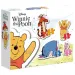 Disney: Winnie Puuh und seine Freunde 4-in-1 Form-Puzzle-Set - Clementoni