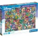 Disney Charaktere 1000-teiliges unmögliches Puzzle - Clementoni