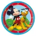 Disney Micky Maus 8er-Pappteller-Set, 20 cm