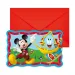 Disney Micky Maus Party-Einladungen, 6er-Set