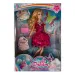 Dream Girl Modepuppe im pinken Cocktailkleid mit Accessoires 29 cm