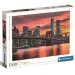 East River bei Sonnenuntergang 1500-teiliges HQC Puzzle - Clementoni Bild 1