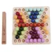 Eichhorn: Montessori-Entwicklungsspiel mit Holzpinzette und Kugeln Bild 2