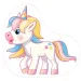 Einhorn Riesen-Bodenpuzzle 12-teilig Bild 2