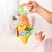 Eisförmiger Beißring mit Geräusch - Melissa & Doug Bild 3