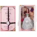 Elegante Modepuppe mit Zubehör in weißem Kleid 30 cm