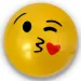Emoji-Muster-Gummiball in verschiedenen Ausführungen, 23 cm Bild 2