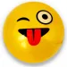 Emoji-Muster-Gummiball in verschiedenen Ausführungen, 23 cm Bild 3