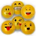 Emoji-Muster-Gummiball in verschiedenen Ausführungen, 23 cm Bild 7