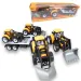 Engineering Truck: 2-teiliges Traktor-Set mit Anhänger und Arbeitsmaschine 46cm Bild 1
