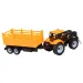 Engineering Truck: Traktor-Set mit Anhänger und Ölfässern 28cm Bild 3