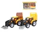 Engineering Truck: Traktor-Set mit Anhänger und Ölfässern 28cm Bild 1
