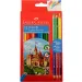 Faber-Castell: Buntstifte 12er-Pack + 3er Bicolor