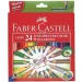Faber-Castell: ECO dreikantige Farbstifte 24er-Pack