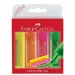 Faber-Castell: Nachfüllbarer Textmarker 1546 4er-Set