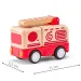 Feuerwehrauto aus Holz mit Licht und Sound - Woodyland Bild 2