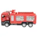 Feuerwehrwagen: Rückzieh-Feuerwehr-LKW in zwei Varianten, 14 cm Bild 3