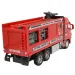 Feuerwehrwagen: Schwungrad-Kran-Feuerwehrfahrzeug mit Licht und Ton 20cm Bild 4