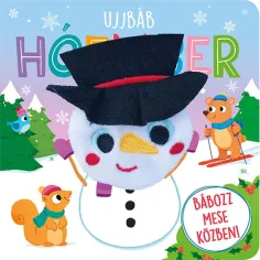 Fingerpuppen Schneemann Bilderbuch Bild 1