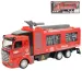 Fire Rescue: Feuerwehrwagen mit Schwungrad und Wasserkanone 19cm Bild 1