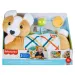 Fisher-Price: Corgie Puppy Mitwachsendes Bauchpolster mit Rassel, Beißring und Spiegel - Mattel Bild 1