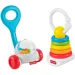 Fisher-Price: 2-teiliges farbenfrohes Rasselset für Babys - Mattel Bild 2