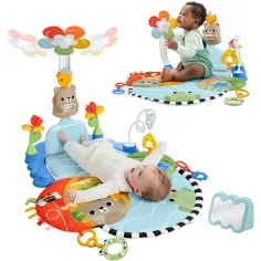 Fisher-Price: Interaktiver Spielteppich mit Teddybär - Mattel Bild 2