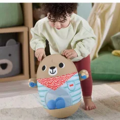 Fisher-Price: Stehauf-Bär für Babys – Mattel Bild 2