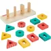 Fisher-Price: Wood Holz Formensortierspiel - Mattel Bild 3
