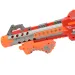 Flames Storm: Elektrische rote Riesenschaumwaffe mit Licht, Drehtrommel und Munition, 73 cm Bild 2