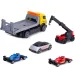 Formula Racer Rennwagen Set mit Transportfahrzeug in zwei Varianten 1 Stück – Dickie Toys Bild 3
