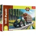 Forsttraktor 100-teiliges Puzzle - Trefl