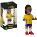 Fußballspieler Actionfigur, 12 cm - Weltmeisterschaft Legenden Brasilien Ronaldinho im Trikot 10 Bild 1