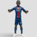 Fußballspieler Actionfigur, 20 cm - PSG, Dembele mit der Nummer 10 Bild 2