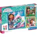 Gabby's Dollhouse: Gabis Aktivitäten 3x48 Teile Supercolor Puzzle - Clementoni