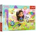 Gabis Puppenhaus Glitzerndes Abenteuer 100-teiliges Glitzerpuzzle – Trefl Bild 1