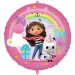 Gabis Puppenhaus runde Folienballon 46cm