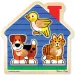 Tierchen Holzpuzzle mit Griff - Melissa & Doug Bild 1
