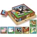 Haustiere Holzpuzzle - Melissa & Doug Bild 2