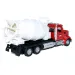 Heavy Duty Truck: Rückziehbares Metall-Betonmischer-LKW-Modell mit öffnenden Türen und drehbarer Trommel 1/36 Bild 6
