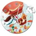 Heißluftballon im Wind 96-teiliges Puzzle Uhr - Clementoni Bild 2