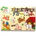 Holz Bauernhof Tier Formenpuzzle