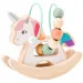 Holz-Unicorn-Ballführendes Babyspielzeug - Woodyland