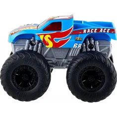 Hot Wheels Monster Trucks Race Ace Fahrzeug mit Lichtern und Geräuschen 1/43 - Mattel Bild 2