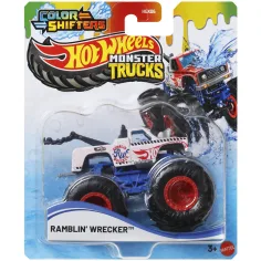 Hot Wheels Monster Trucks: Ramblin' Wrecker Farbwechsel Auto 1/64 - Mattel