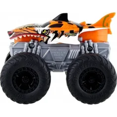 Hot Wheels Monster Trucks Tiger Shark Fahrzeug mit Lichtern und Geräuschen 1/43 - Mattel Bild 2