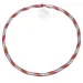 Hula-Hoop-Reifen 37 cm in lila-silberfarben