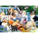 Hunde im Park 1000 Teile Puzzle - Trefl Bild 2